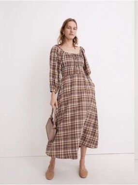 Madewell Gauze Sophia Midi Dress